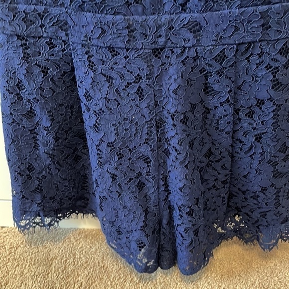 Nwot Adelyn Rae Lace Shorts Romper Size M - Picture 5 of 8